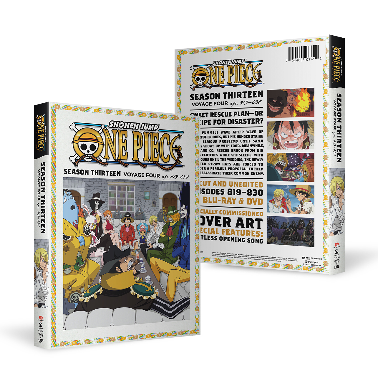 One Piece - Season 13 Voyage 4 - Blu-ray + DVD image count 0